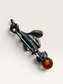Sterling silver berry brooch