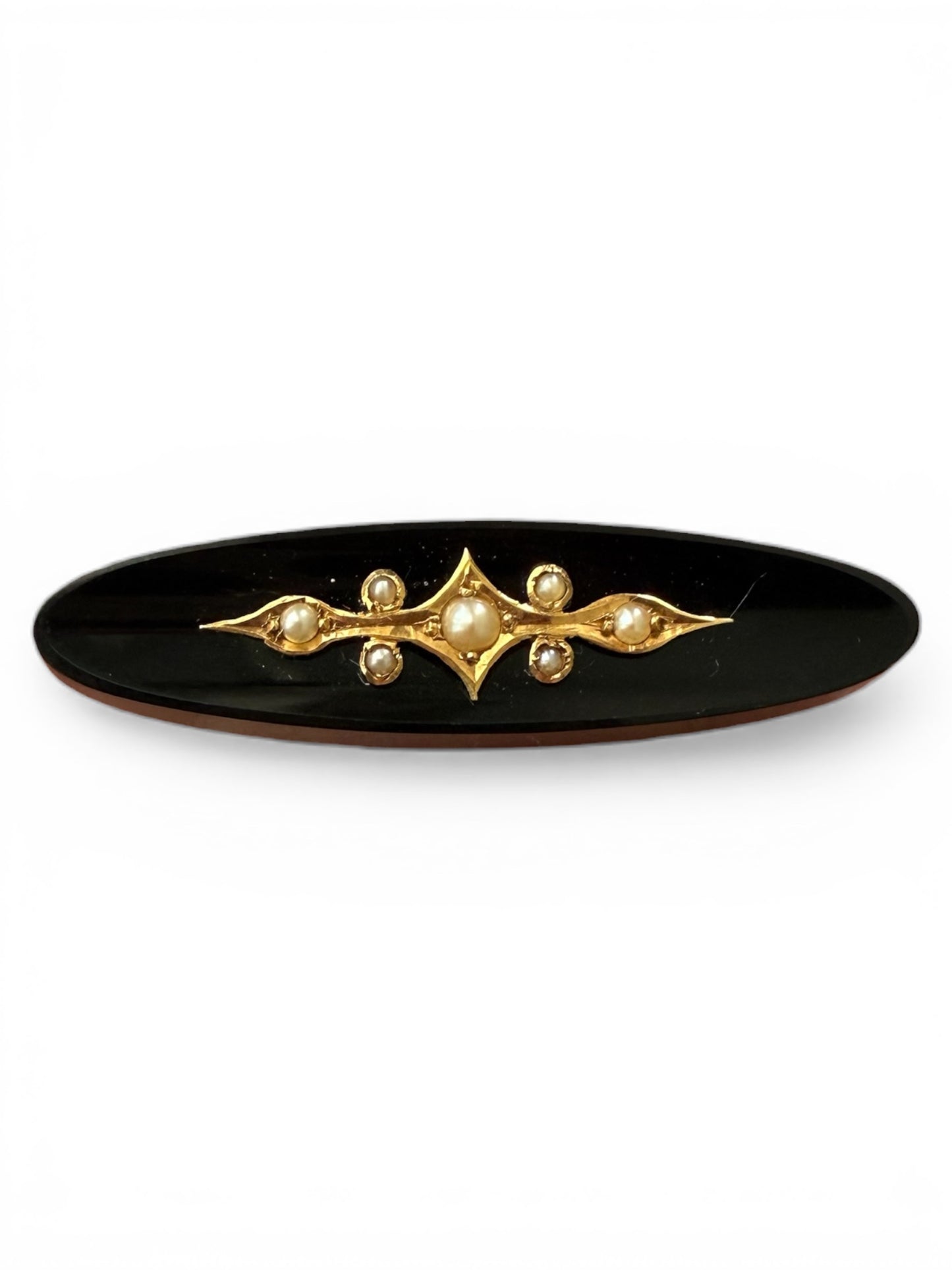 Mourning brooch