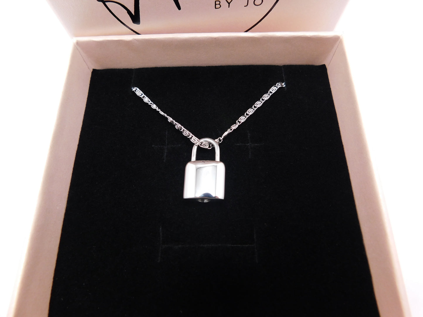 Padlock urn pendant