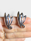 Vintage Henry Bogoff Jewellery Parure Necklace Bracelet Clip Earrings Silver Tone 1950s Signed Designer Set
